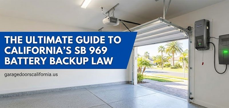 The Ultimate Guide to California’s SB 969 Battery Backup Law