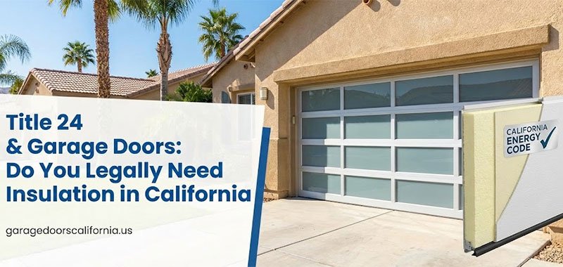 Title 24 & Garage Doors: Do You Legally Need Insulation in California